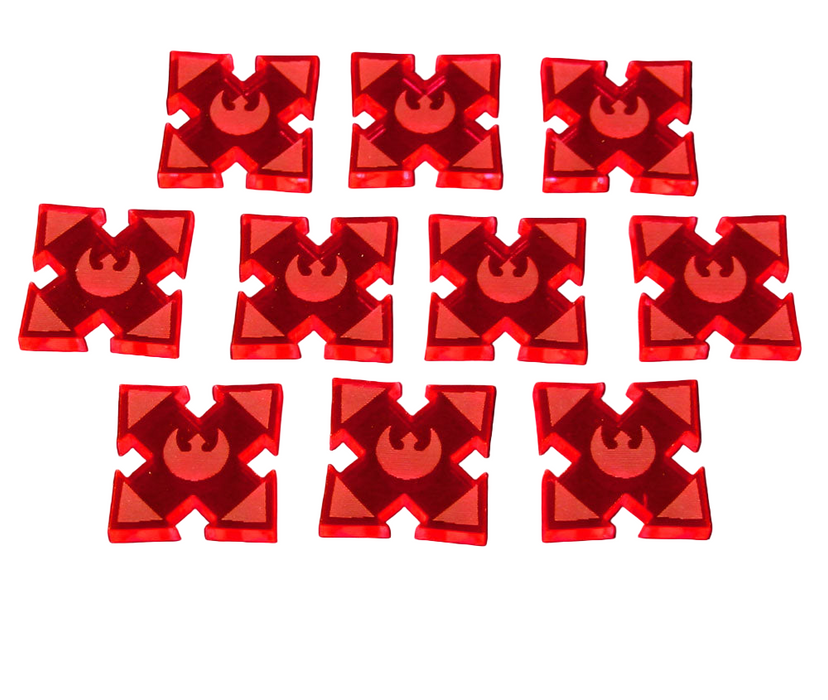 LITKO Rebel Deployment Tokens Compatible with Star Wars: Imperial Assault (10)