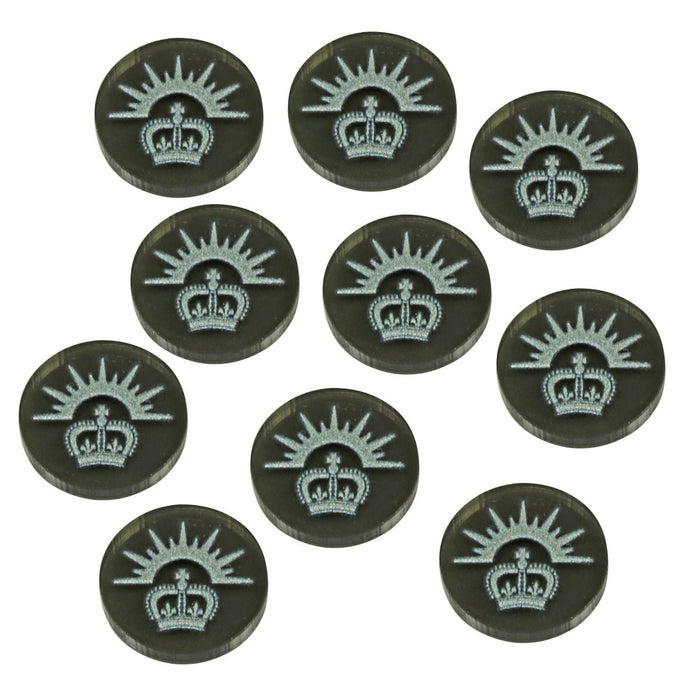 LITKO WWII Night War Australian Army Rising Sun Tokens (10)