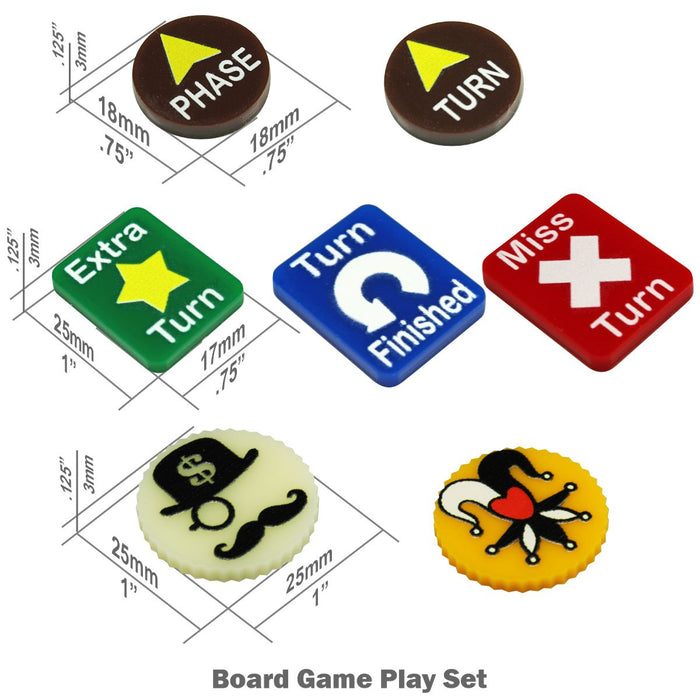 LITKO Miniatures Game Play Token Set (20)-Tokens-LITKO Game Accessories