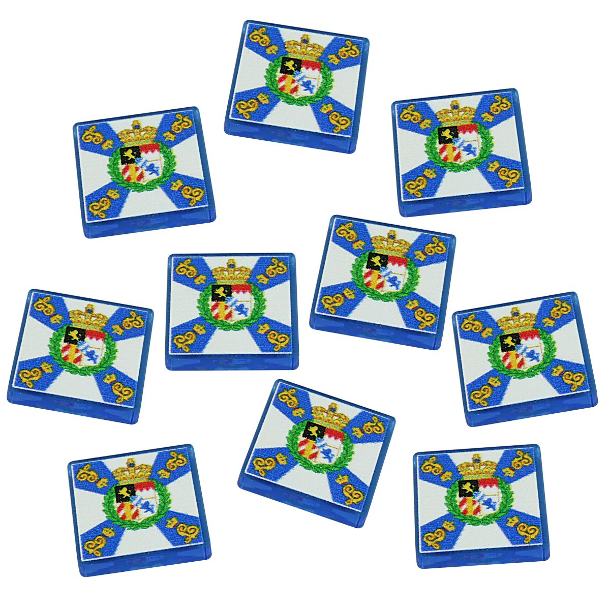 LITKO Nation Tokens Compatible with Napoleonic Era Games