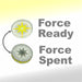 LITKO Force Ready/Spent Double-Sided Tokens Compatible with Star Wars: Shatterpoint (10)-Tokens-LITKO Game Accessories