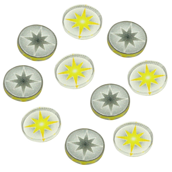 LITKO Force Ready/Spent Double-Sided Tokens Compatible with Star Wars: Shatterpoint (10)-Tokens-LITKO Game Accessories