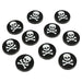 LIKO Premium Print Skull & Crossbones Tokens (10)-Tokens-LITKO Game Accessories