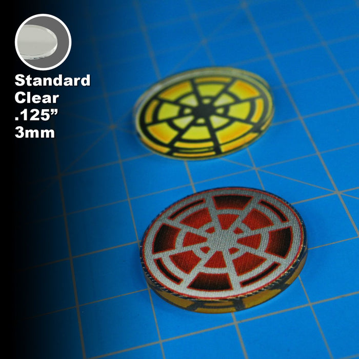 LITKO Light/Dark Double-Sided Objective Tokens Compatible with Star Wars: Shatterpoint (5)-Tokens-LITKO Game Accessories