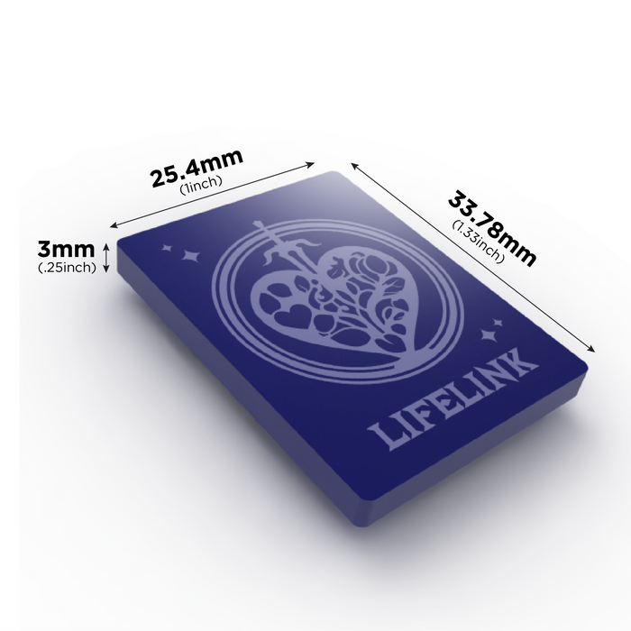 LITKO Ability Tokens Compatible with Magic The Gathering, Blue (12)-Tokens-LITKO Game Accessories