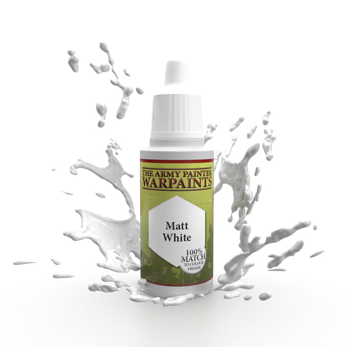 Matt White Paint | 18ml-Paint and Ink-LITKO Game Accessories