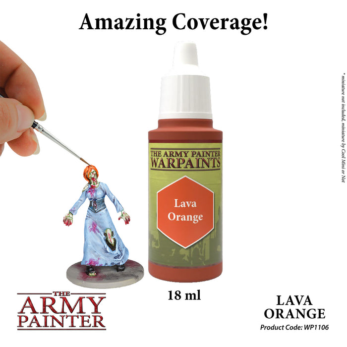 Lava Orange Paint | 18ml-Paint and Ink-LITKO Game Accessories