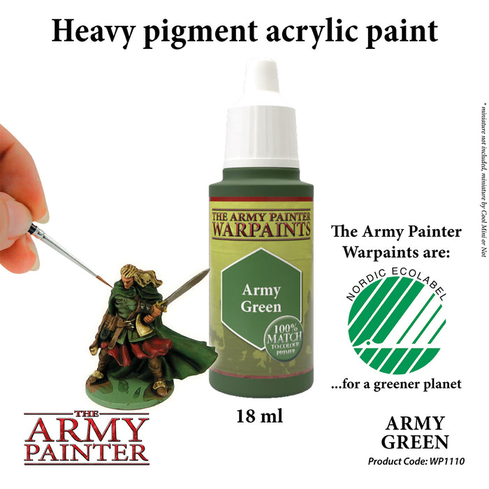 Army Green Paint | 18ml-Paint and Ink-LITKO Game Accessories