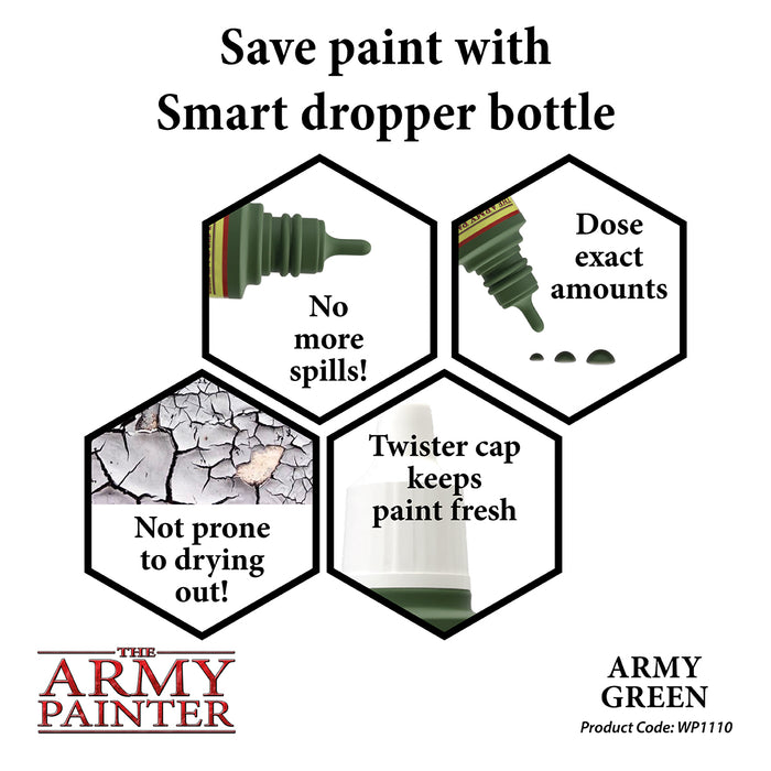 Army Green Paint | 18ml-Paint and Ink-LITKO Game Accessories