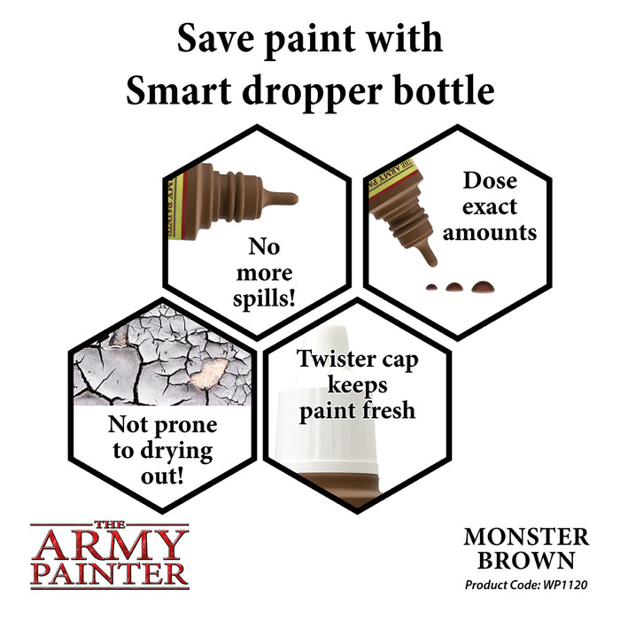 Monster Brown Paint | 18ml-Paint and Ink-LITKO Game Accessories