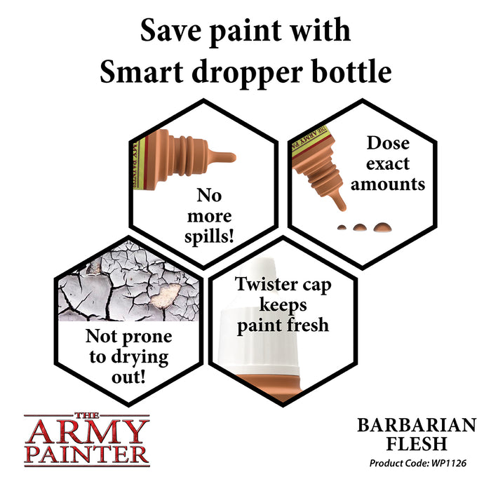 Barbarian Flesh Paint | 18ml-Paint and Ink-LITKO Game Accessories