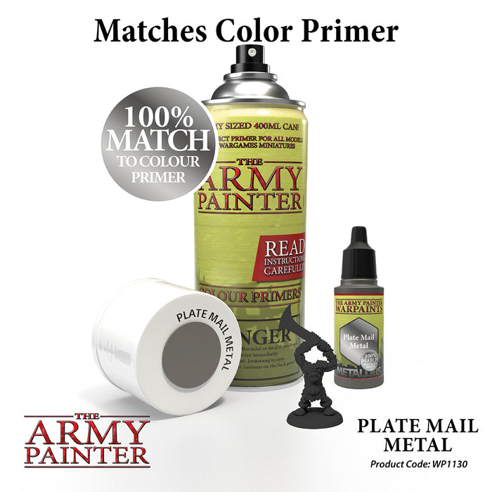 Plate Mail Metal Paint | 18ml-Paint and Ink-LITKO Game Accessories