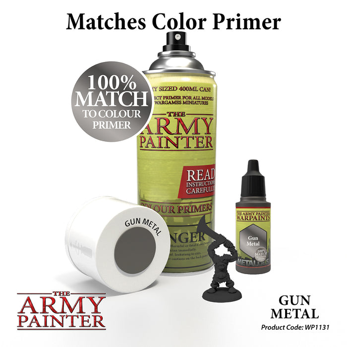 Gun Metal Paint | 18ml-Paint and Ink-LITKO Game Accessories