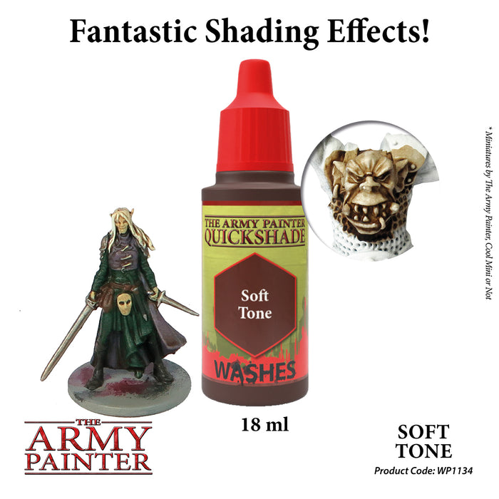 Soft Tone Wash | 18ml-Paint and Ink-LITKO Game Accessories