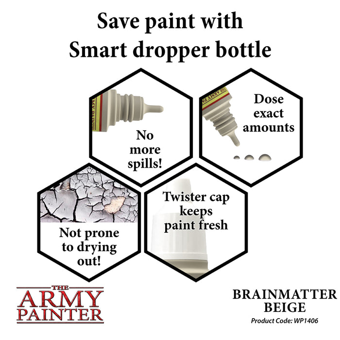 Brainmatter Beige Paint | 18ml-Paint and Ink-LITKO Game Accessories