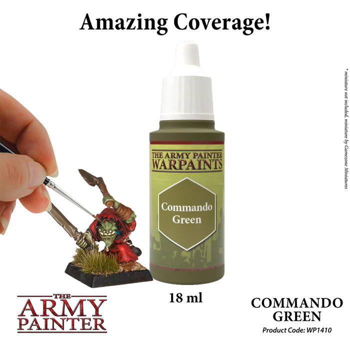 Commando Green Paint | 18ml-Paint and Ink-LITKO Game Accessories