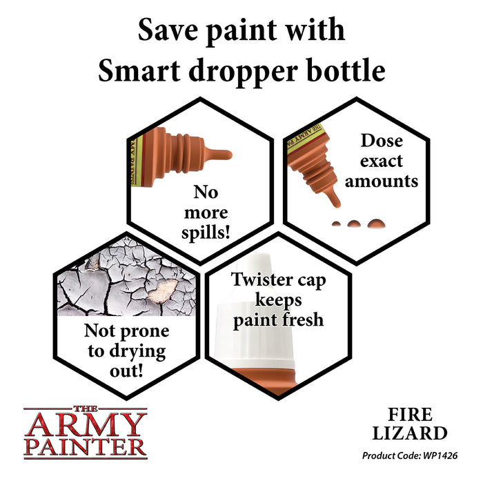 Fire Lizard Paint | 18ml-Paint and Ink-LITKO Game Accessories