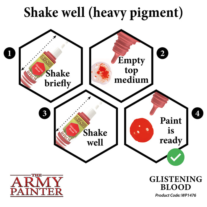 Glistening Blood Paint | 18ml-Paint and Ink-LITKO Game Accessories