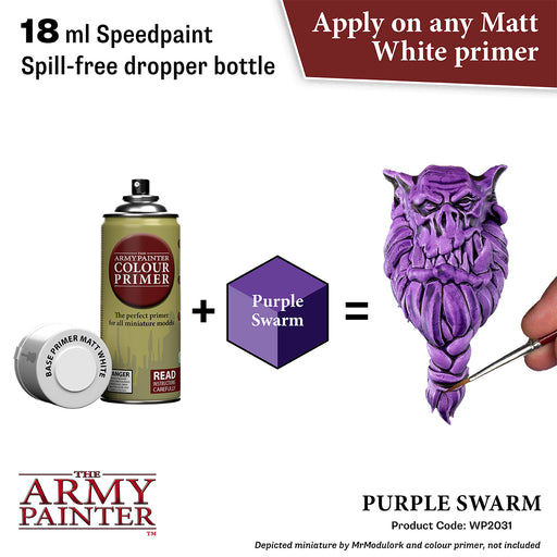 Speedpaint: Purple Swarm 18ml-Paint and Ink-LITKO Game Accessories