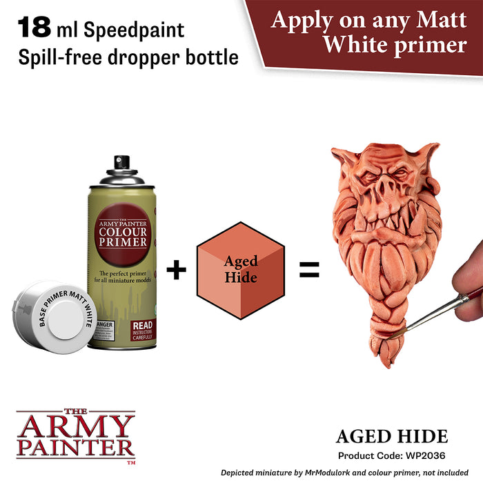 Speedpaint: Aged Hide 18ml-Paint and Ink-LITKO Game Accessories