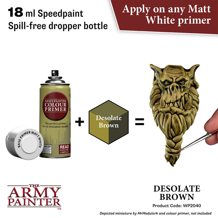 Speedpaint: Desolate Brown 18ml-Paint and Ink-LITKO Game Accessories