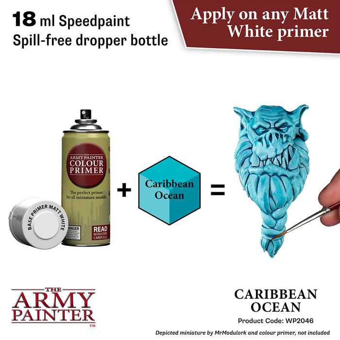 Speedpaint: Caribbean Ocean 18ml-Paint and Ink-LITKO Game Accessories