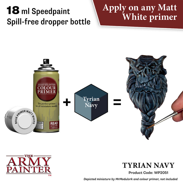 Speedpaint: Tyrian Navy 18ml-Paint and Ink-LITKO Game Accessories