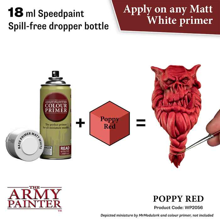 Speedpaint: Poppy Red 18ml-Paint and Ink-LITKO Game Accessories