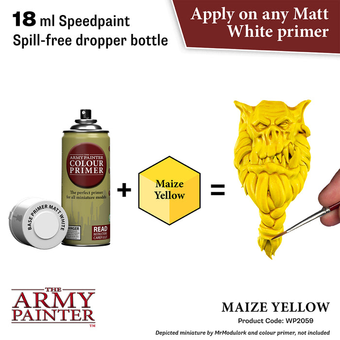 Speedpaint: Maize Yellow 18ml-Paint and Ink-LITKO Game Accessories