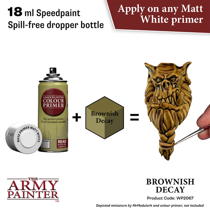 Speedpaint: Brownish Decay 18ml-Paint and Ink-LITKO Game Accessories