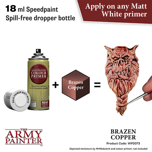 Speedpaint: Brazen Copper 18ml-Paint and Ink-LITKO Game Accessories