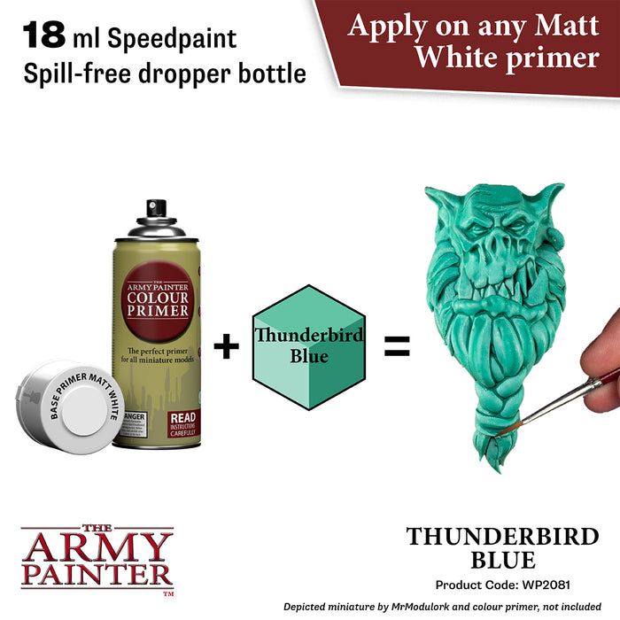 Speedpaint: Thunderbird Blue 18ml-Paint and Ink-LITKO Game Accessories