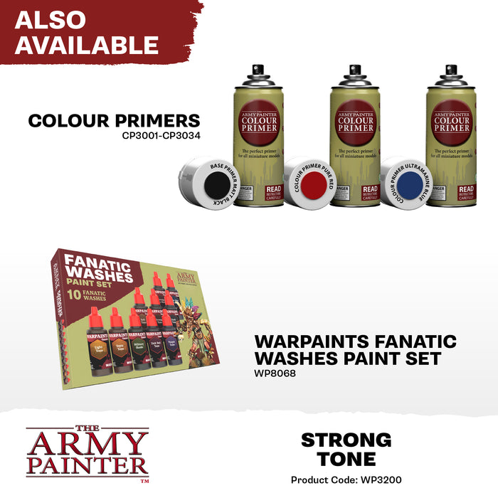 Warpaints Fanatic Wash: Strong Tone - LITKO Game Accessories
