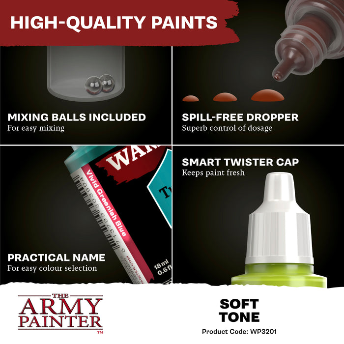 Warpaints Fanatic Wash: Soft Tone-Paint and Ink-LITKO Game Accessories