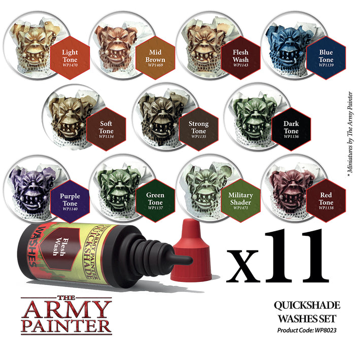 Quickshade Washes Set-Paint and Ink-LITKO Game Accessories