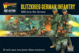 28mm Bolt Action | Blitzkrieg German Infantry | WWII Early-War Germans (30) (Plastic)-Miniatures-LITKO Game Accessories