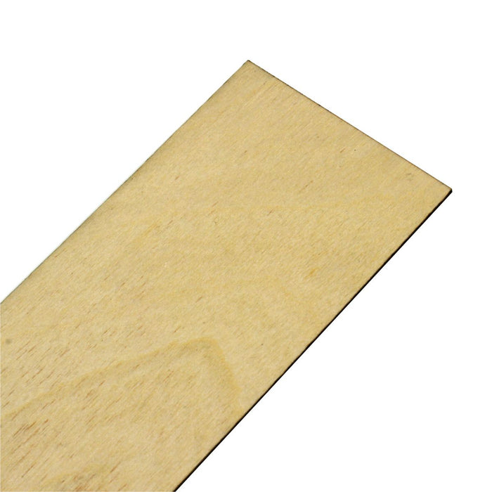 Miniature Bases, Rectangular, 50x150mm, 0.8mm Plywood (10)-Miniature Bases-LITKO Game Accessories