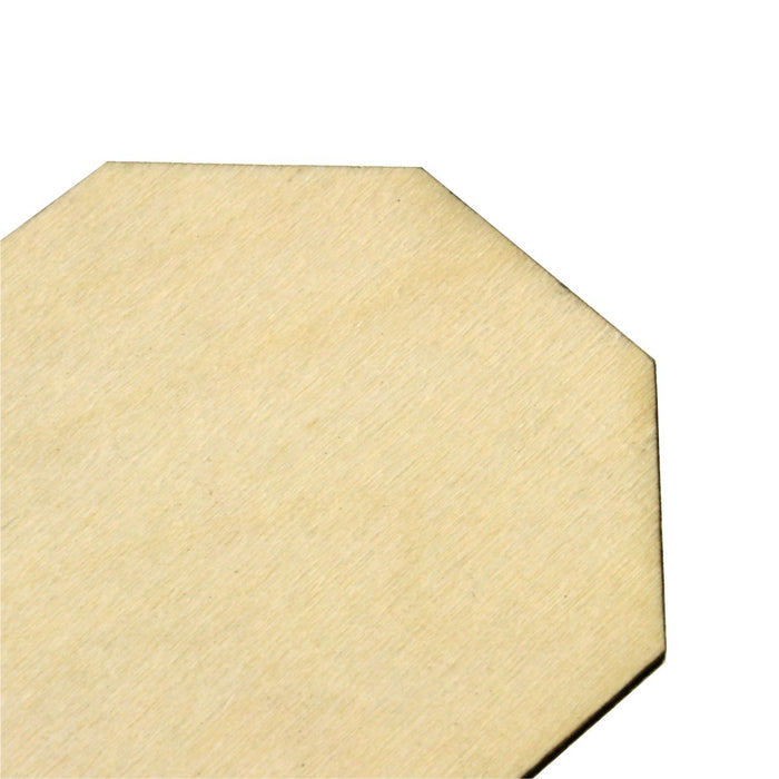 Miniature Bases, Octagonal, 1inch, 1.5mm Plywood (50)-Miniature Bases-LITKO Game Accessories