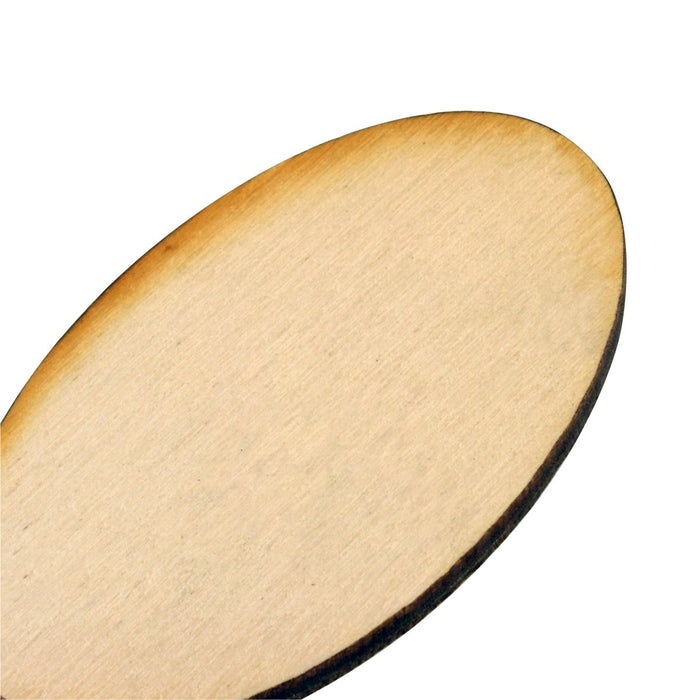 Miniature Bases, Oval, 52x90mm, 3mm Plywood (25)-Miniature Bases-LITKO Game Accessories