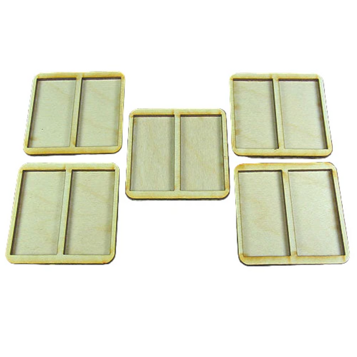 LITKO Formation Tray for 25x50mm Rectangular Bases (5)