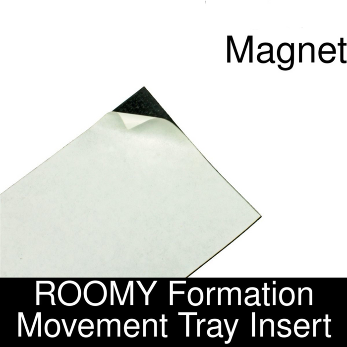 LITKO Flexible Magnet Movement Tray Insert for ROOMY Trays (New: All sizes on one page)