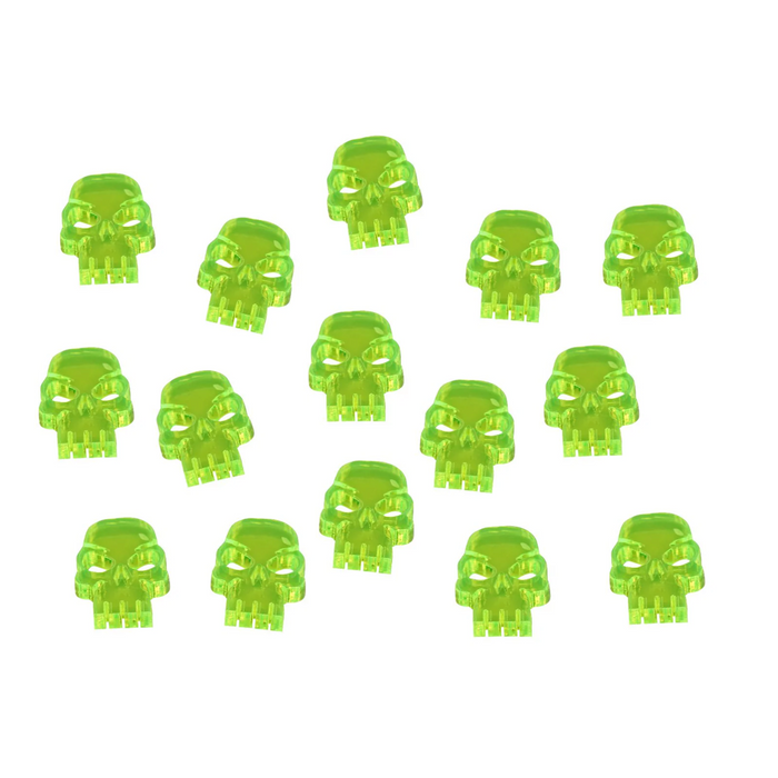LITKO Mini Skull Tokens (15) (NEW! Multiple Colors in One Listing!)
