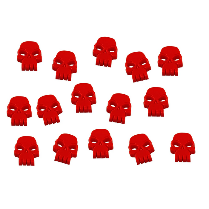 LITKO Mini Skull Tokens (15) (NEW! Multiple Colors in One Listing!)
