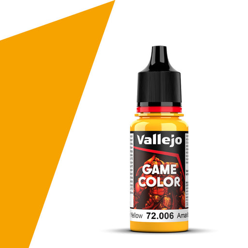 Vallejo Game Color Sun Yellow (72.006) (17ml)-Paint and Ink-LITKO Game Accessories