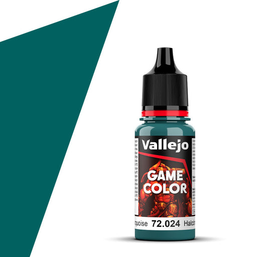 Vallejo Game Color Turquoise (72.024) (17ml)-Paint and Ink-LITKO Game Accessories