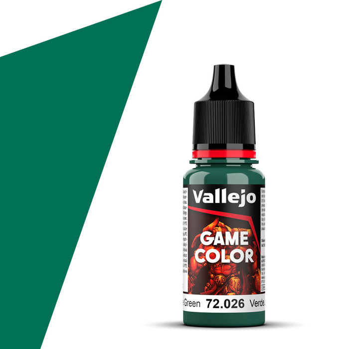 Vallejo Game Color Jade Green (72.026) (17ml)-Paint and Ink-LITKO Game Accessories