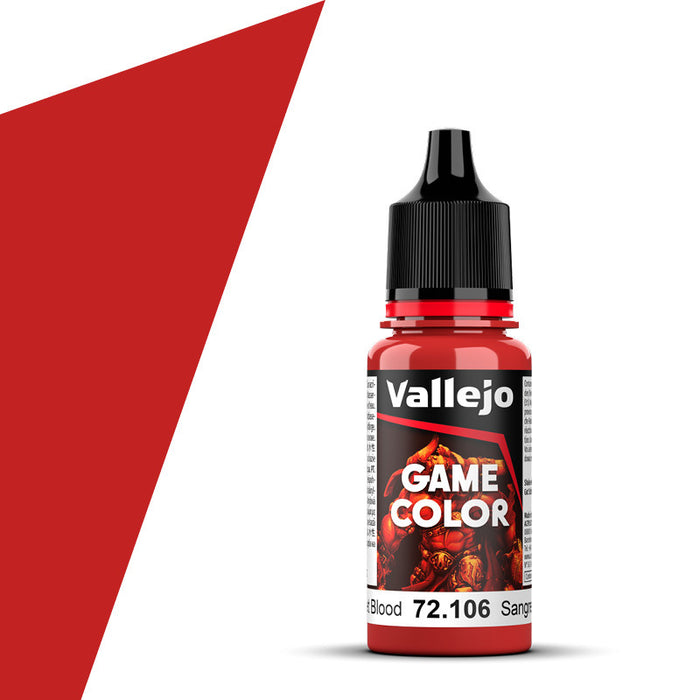 Vallejo Game Color Scarlet Blood (72.106) (17ml)-Paint and Ink-LITKO Game Accessories