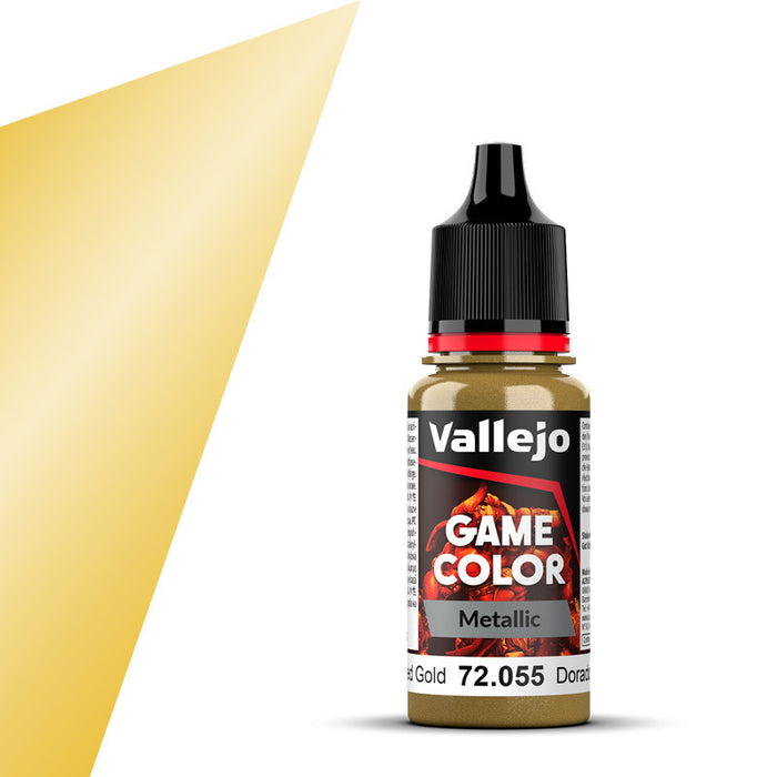 Vallejo Game Color Polished Gold (72.055) (17ml)-Paint and Ink-LITKO Game Accessories