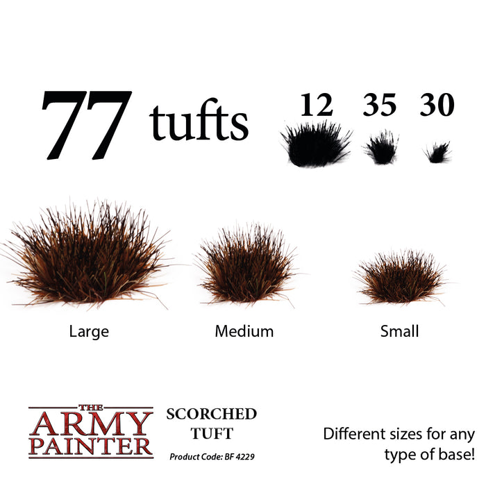 Battlefields: Scorched Tuft-Flock and Basing Materials-LITKO Game Accessories