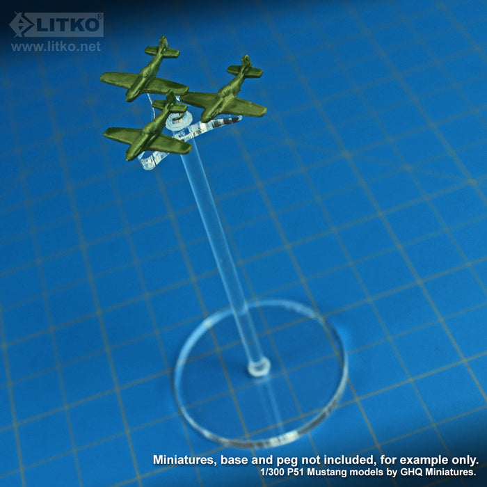 LITKO 3-Prong Flight Stand Peg Topper (10) - LITKO Game Accessories